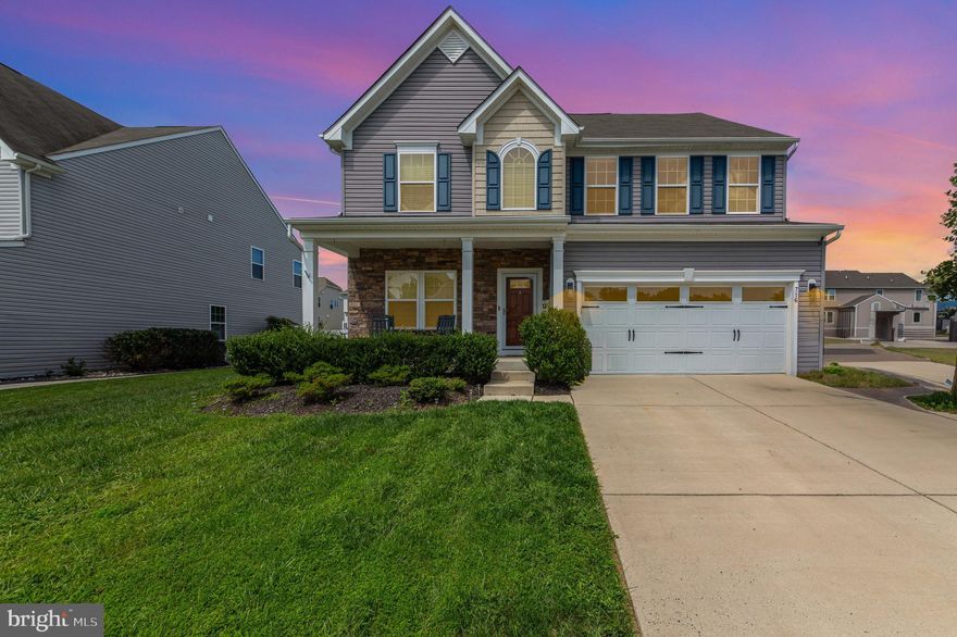 Welcome to this 4 bedroom, 2.5 bath, 3 story home with a two car garage in the new Eagles Rest neighborhood in Aberdeen, just seconds from the stadium, I-95 and tons of shopping/dining destinations, as well as minutes from APG.   This home has  a spacious open concept design, just built in  2016, everything is done with modern style mind.  The main level hosts a bedroom/office, and formal dining room, access to the two car garage and then further into the home is the open concept kitchen, living room and bump-out sunroom.  The kitchen features stainless steel appliances, granite countertops, granite island, and plenty of custom cabinetry and a pantry.  Upstairs is a large owners suite with tray cielings, walk in closet, and a private  bath double vanities and a walk in shower. There are two more bedrooms along with  a full bathroom w/ tub shower combo and a beautiful, spacious loft area which can serve as a second living room.  The full unfinished basement provides endless possibilities for customization and is already plumbed for a fourth bathroom. There is a rear deck off of the sunroom which looks out over the cleared/fully fenced rear yard.  This property offers tons of living space, making it perfect for any family.  Come see why this home should be yours today!