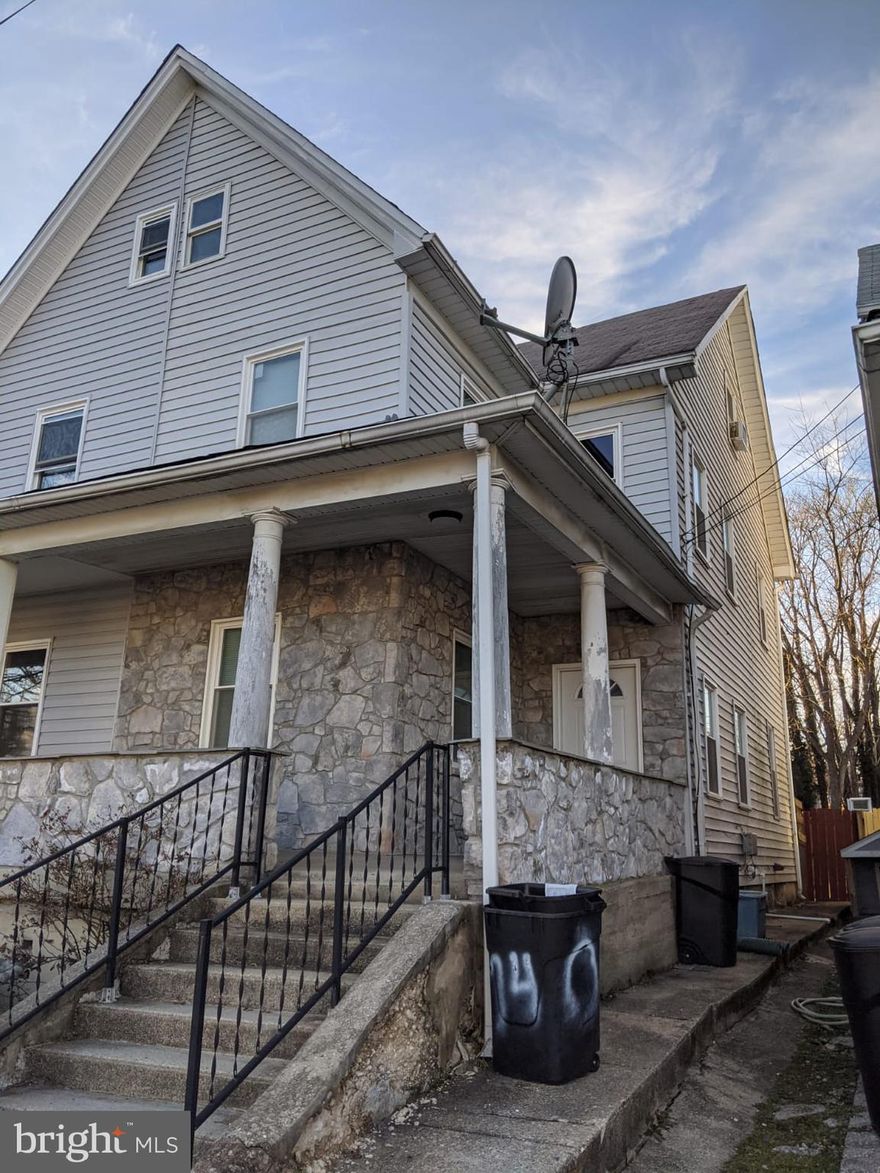 This Baltimore County duplex with 4 BR and 2.5 BA is ready for you! This is perfect for either your personal home or an investment property!  The is a short sale being handled by an experienced and professional short sale team.