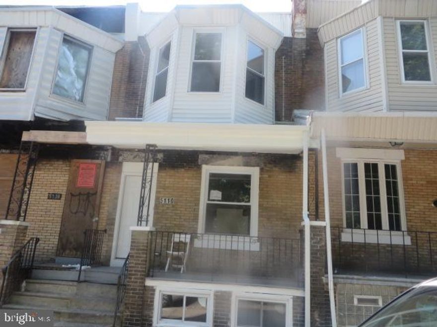 Fannie Mae Homepath property.  Newly rehabbed, two story, porch front, 3 bedroom row located just off of 52nd and Haverford Ave and next to West Mill Creek Playground.  Front living room with new luxury plank flooring, separate dining room with recessed lighting and all new flooring.  Ultra Modern brand new eat in Kitchen with all new wood cabinets and brand new stainless steal appliances. 2nd floor features freshly painted 3 bedrooms with all new luxury vinyl plank flooring, brand new fixtures plus ultra modern title bathroom.  New roof, new heater and Central Air. Move in condition, great starter home for 1st time buyers.  Grants may be available for owner occupant buyers.