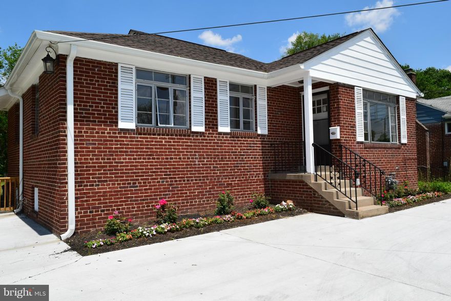 Completely renovated rambler conveniently located within walking distance to Wheaton H.S. New roof, HVAC unit, new kitchen with granite counters, new finished basement with a full bath and bedroom, newly installed large parking pad. Ceramic tiles throughout basement and kitchen. Refinished hardwood floors in bedrooms, dining room, and living room. Deck overlooking rear yard. Bring all offers!