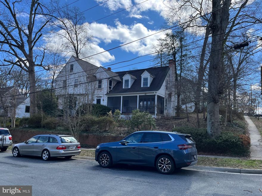 Nestled in one of the most desirable neighborhoods in the Town of Chevy Chase, this 5-bedroom, 3.5 bath home presents a rare opportunity to restore, reimagine, or build new in a premier location. Situated on a sought-after street surrounded by charming homes and mature trees, the property offers exceptional potential for those with vision. 
The existing residence features generous living space across multiple levels, including a finished attic that adds flexibility for future design possibilities. With five bedrooms and three and a half bathrooms, the current layout reflects the scale and character of classic homes in the area.
The home is in need of significant renovation and is being offered as-is. For buyers seeking a renovation project, this property provides the chance to bring new life to a home with historic charm. Alternatively, the lot may present an ideal setting for a custom-built residence in one of the region's most coveted communities.
Located just moments from DC and downtown Bethesda as well as parks, shops, dining and top-rated schools, opportunities like this are increasingly rare. Whether you choose to restore or rebuild, this property offers the chance to create something truly special in an unbeatable location.