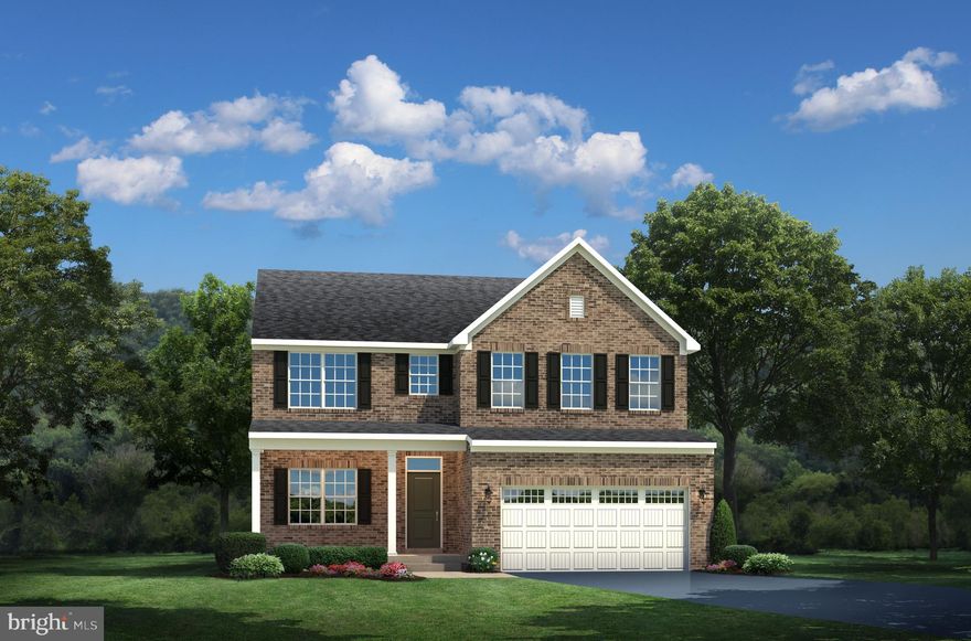 This single-family home fits the way you live. The flex space can be used as a playroom, an office or more. Gather in the spacious family room, which flows into the dining room and gourmet kitchen equipped with upgraded stainless steel appliances including TWO ovens. Large kitchen island with quartz countertops provides plenty of extra seating. Luxury vinyl plank on 1st floor. Off the 2-car garage, a family entry controls clutter, while a quiet 1st floor bedroom with full bath is tucked away. Upstairs, 3 bedrooms offer abundant closet space and a full bath. Large primarys bedroom will be your private oasis with tray ceiling and huge closet. Your luxurious primary's bath will stun with its double bowl vanity, upgraded roman shower with seat and a 2nd huge walk-in closet. Finished basement level with full bath for extra entertainment space.  Enjoy morning coffee or evening wine on your rear covered porch. Photos are Representative. Lot Premiums may apply.
(5 bedrooms, 4 full baths, 2 car garage)