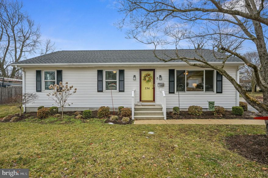 Discover the charm of this beautifully maintained ranch-style home with over 1,200 sq ft of thoughtfully designed living space, this residence features three spacious bedrooms and two full bathrooms, ensuring comfort and convenience for all. Step inside to find an inviting interior adorned with laminate plank flooring that flows seamlessly throughout. The living room has a beautiful new large picture window with an electronic shade with remote. The newly updated kitchen boasts Quartz countertops, modern appliances, including a built-in microwave, range, dishwasher, and disposal, making meal prep a delight. The primary bath offers a walk-in shower, while the second bath features a classic tub-shower combo, perfect for relaxation. Enjoy the benefits of a partially furnished home, complete with ceiling fans for added comfort. The attic provides extra storage space, while the detached garage and ample driveway parking accommodate all your vehicles and toys. Set on a generous 0.28-acre lot, the property showcases beautifully landscaped grounds during the spring and summer months and a spacious rear yard, ideal for outdoor gatherings or quiet evenings on the deck. There is also a shed for all of your lawn equipment. The Oversized 2 car garage is 24' X 30' which is great for those hobbyists who love to tinker on projects, work on cars, build crafts or just like the extra storage space. You'll appreciate the proximity to local amenities, parks, and shopping, making everyday living a breeze. In addition to the many upgrades, an extra peace of mind with knowing the A/C was replaced in 2020 and Roof 2022. Don't miss your chance to make this gem your own!