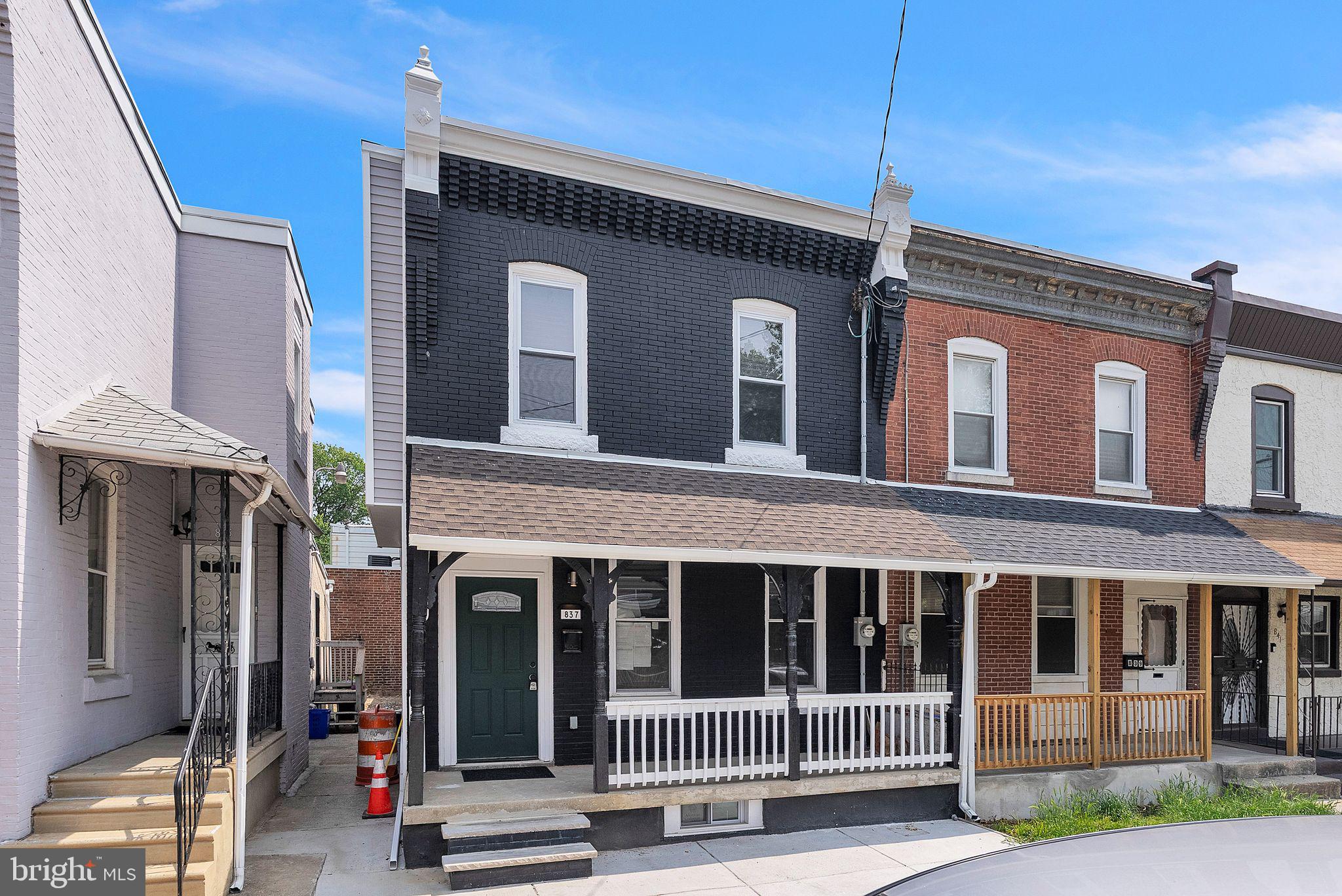 This fully renovated 3-bedroom, 2.5-bathroom home beautifully blends historic charm with contemporary comfort. The welcoming front porch offers the perfect spot to enjoy your morning coffee or evening conversations with neighbors. Inside, discover thoughtfully updated living spaces featuring modern finishes while maintaining the home's original character. The finished basement provides versatile additional living space, perfect for a home office, media room, or guest quarters. Enjoy outdoor living on your private patio—an urban oasis ideal for grilling and relaxing. Practical amenities include an in-unit washer and dryer, ensuring convenient city living. Located in a vibrant Philadelphia neighborhood, this turnkey property offers the perfect balance of urban accessibility and residential comfort.