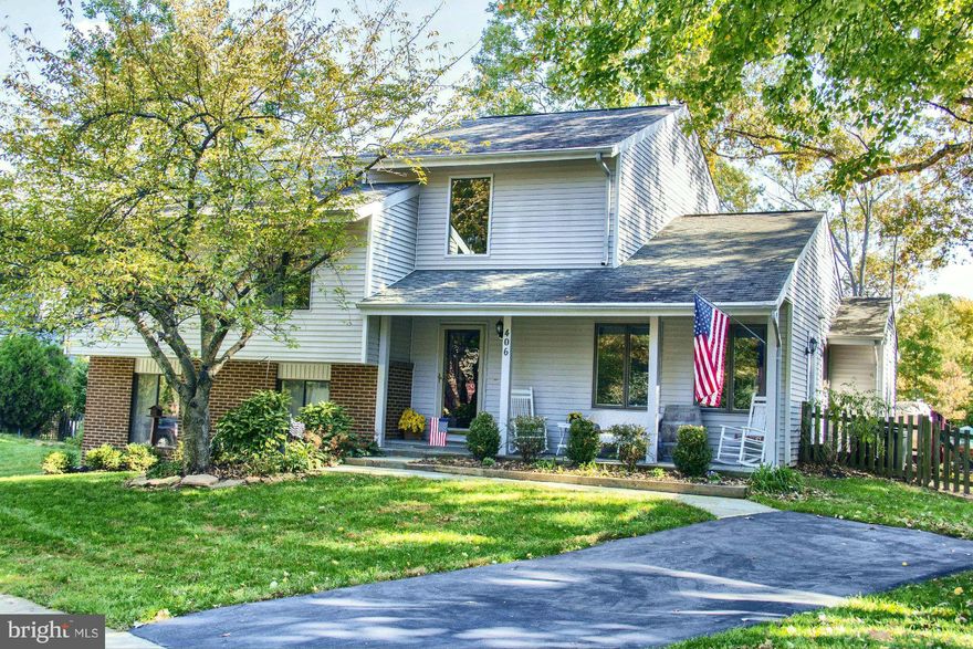 Gorgeous 5BR/2.5BA home located on a private cul-de-sac. Over 2,600 square feet of elegant living space with lots of natural light.  HW floors, updated baths, eat-in KIT. Formal DR & LR. Master BR suite. Beautiful LL w/ a finished rec room, wood fireplace, and half bath. 4th level with 5th BR, walk-in closet & storage. 2 level wood deck & a .24 acre lot w/mature trees adjacent to WO&D trail.