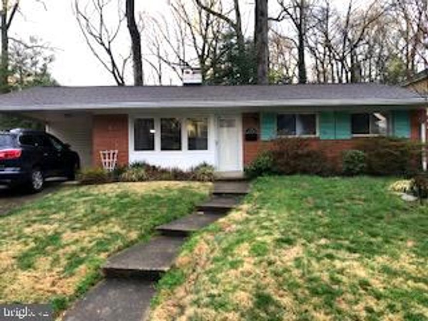 A lovely, well-maintained brick rambler in Vienna Woods. Close to the Dunn Loring Metro, the Mosaic District, downtown Vienna, and major highways. The property features a light and airy sunroom that extends to a secluded backyard, ideal for a home office or recreation room. There are two sheds in the back yard, one of which is newly built and has lighting and its own cooling system, making it ideal for an extra workspace. The house is ready to move into on July 1st.