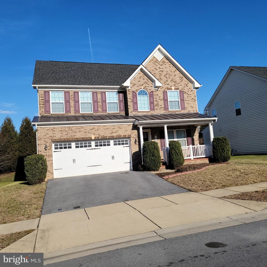 Stunning 5 bedroom/3.5 bath colonial style home with modern features with fully finished basement located at Bentley Park Community.  Quick access to 1-95 and Rt. 29. Beautiful front porch and a nice back yard with great features and appliances included. Plus breakfast nook!