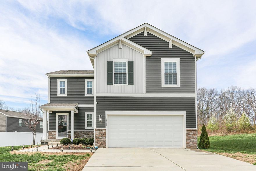 Back fully active at no fault of the Seller or the property! Welcome home to one of Spotsylvania's finest new listings! Why wait to build when you can own this nearly new, stylish home in sought-after Ashleigh Ridge? Nestled on a cul-de-sac, this beautifully designed 4-bedroom, 3.5-bath home offers modern living in a prime location.  Step inside to an open-concept main level featuring durable LVP flooring throughout. The stunning white kitchen is the heart of the home, boasting granite countertops, custom backsplash, a huge island with a breakfast bar, a corner walk-in pantry, and a spacious dining area that leads to a rear Trex deck—perfect for entertaining! Remember  - this home is only a little over 2 years old so all of the appliances, mechanical systems and roof are only 2 years old too!  Upstairs, the primary suite is so relaxing with an upgraded, private bath and an expansive walk-in closet. Three additional generously sized bedrooms (all with ceiling fans), a full bath, and convenient upstairs laundry complete the level.  The partially finished basement adds even more living space with a large recreation room, full bath, and a dedicated storage area.  Outside, the extra-large driveway offers more than ample parking, while sidewalks throughout the community provide a welcoming neighborhood feel. The backyard is open and also offers a nice shed for more storage and an irrigation system to keep your lawn looking lush and green! Located just minutes from Harrison Crossing, I-95, Central Park, shopping, dining, and medical facilities, this home offers both convenience and comfort. It is definitely hard to find a location like this, so come on by!