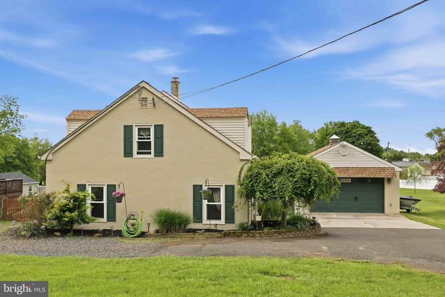 Welcome home to 370 Maple Avenue.  A place where every detail feels just right, whether you’re relaxing indoors or enjoying the outdoors. Nestled in desirable Upper Southampton Township, this beautiful property sits on a generous one-acre lot and offers a true backyard oasis.
From the moment you arrive, the care and attention given to this home are unmistakable. An oversized two-car detached garage connects to the home via an enclosed porch, adding both charm and everyday convenience.
Step inside to find warm hardwood floors flowing throughout the main level. The inviting living room and dining area provide the perfect setting for both comfortable daily living and entertaining guests.
The kitchen features a breakfast bar and offers a functional layout ready for your personal touch. A spacious first-floor bedroom and full bathroom complete this level, offering flexibility for guests, a home office, or a convenient main-floor primary suite.
Upstairs, you’ll find three additional bedrooms and another full bathroom, each thoughtfully refreshed and move-in ready.
Step outside to a large expansive 2 level trek deck with an above ground pool, hot tub, gazebo with electric, ceiling fan, TV hook up and fire pit. An ideal space for outdoor living, perfect for summer barbecues, morning coffee, or relaxing under the open sky.
Adding even more value, the property includes two additional garages located at the rear of the yard, complete with their own driveway access,  ideal for hobbyists, storage, or extra vehicles.
This home truly has it all. Schedule your private showing today.