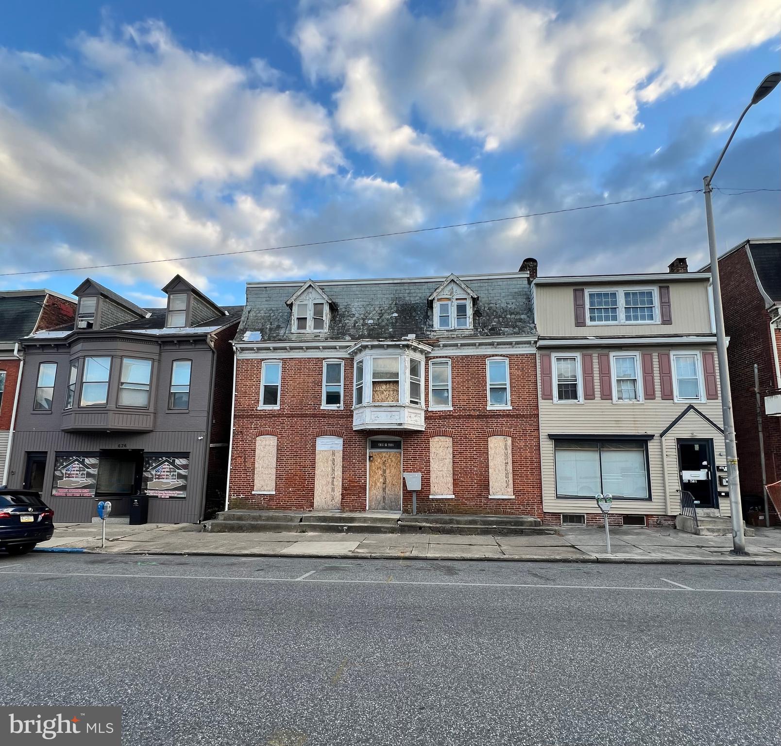 Multi-Family Development Opportunity with a Parking Lot in York City!! Historically an 8-unit apartment building, has preliminary plans for a 9 residential unit conversion. This property is primed for redevelopment, as a portion of the building has already undergone significant demo, exposing the brick and studs. The other portion of the building still has the existing apartments in the most recent condition since the property has been vacated. The seller has provided a bid set with preliminary plans that can be reviewed upon request. The parking lot in the rear of the property adds a ton of value for this development.