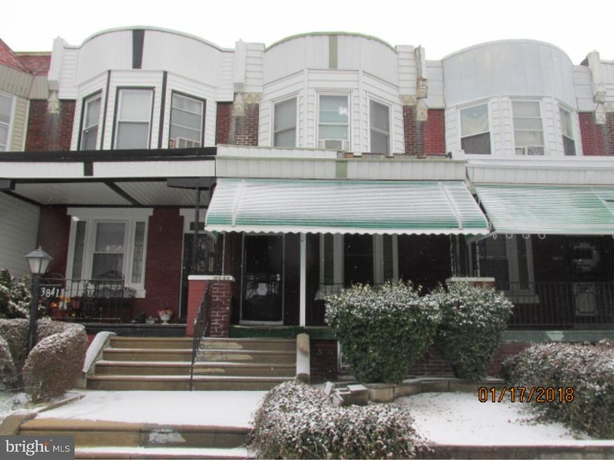 Large two-story rowhome needing TLC to bring the home back to life. Large kitchen, living area and bedrooms along with a full basement make this property a worthwhile project to gain instant equity. Being sold As Is, the purchaser is responsible for any/all certifications, licenses, inspections and/or permits to complete this sale.