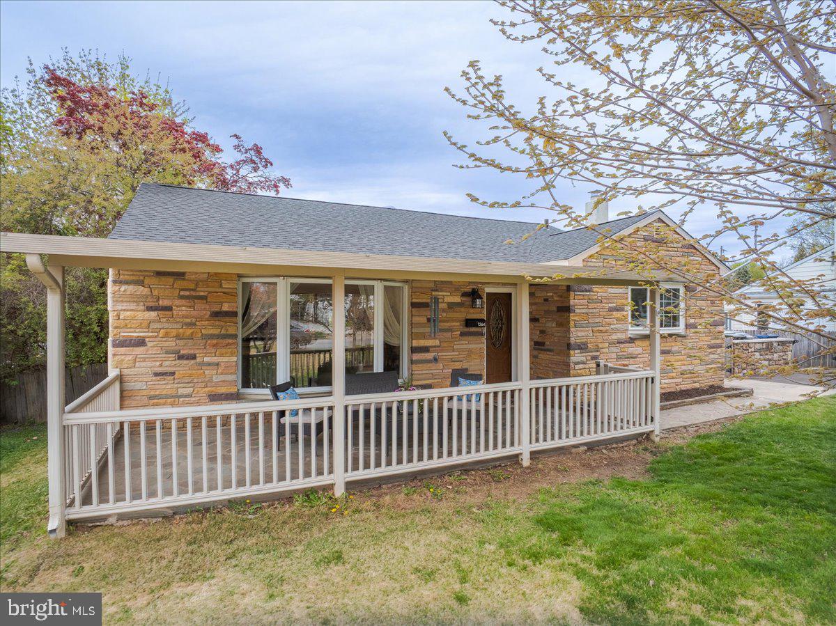 No further showings. Offer Deadline: Monday, April 28 at 3pm. Enjoy the ease and convenience of one-story living in this beautifully updated and well-maintained stone-front ranch in the Abington School District.
This move-in ready home features a remodeled kitchen with Cherry cabinets and granite counters. There's an open concept living/dining area, three bedrooms and a full bathroom on the main level. You'll find plenty of additional living space in the finished basement, which has a large family/play room, a separate private office, a workroom for hobbyists, storage and full bathroom.
You'll enjoy easy indoor-outdoor living with two nice-sized patios (front and back), a beautiful backyard, and an extra wide driveway with plenty of off-street parking. This house checks all the boxes.