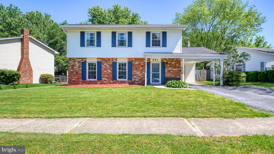 Colonial home in the heart of Gambrills.  This 4 bedroom 2.5 bath home features a detached oversized one car garage that is perfect for a workshop or rec/TV room.  The home has an addition with a sunroom and extra living room.   The yard is fenced and has basketball court out back.   The home is located close to Waugh Chapel Shopping, Schools and is easy to commute to DC, Baltimore, or Annapolis.