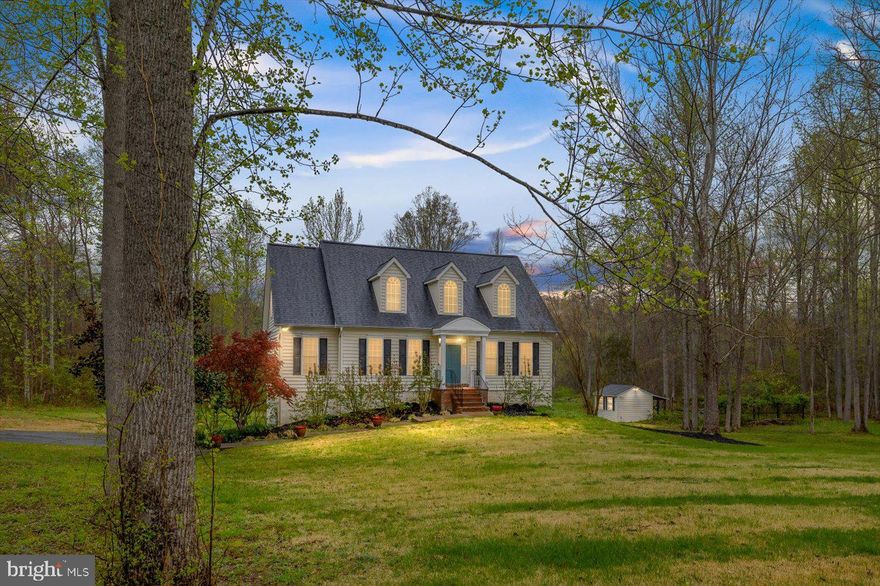 Gorgeous updated home in Summers Landing that sits on 5 Acres!  Walk into the foyer of this freshly painted home and experience an open floor plan with a formal dining room to the left and straight ahead the beautiful family room with vaulted ceilings, Wood Floors and  New Skylights that open.  The Kitchen is located off to the side and offers 42" cabinets with dimmable lighting underneath, Ceiling Fan, Large Island, Wine Rack, and Gorgeous counter tops with a backsplash you will never forget! The Appliances are Stainless, the dishwasher is new, the stove is Gas, and the pantry has Automatic Lighting! The Primary Bedroom suite is located on the main level. Walk into the luxurious bathroom to find Heated Tile Floors, Double Vanity, Freestanding Tub and Enormous Walk In Shower. You will love the Walk In Closet with Custom Shelving! The 2nd level, which overlooks the Family Room, offers 2 Large Bedrooms that share a Huge Jack n Jill Bathroom. All new Carpeting was added to this level in March 2025! The Lower Level, with 10' Ceilings, was remodeled in 2024. Here you will find the office, which walks out to the back yard, a beautiful Family Room with an Electric Fireplace and Built In Lighted Shelves, and the 4th Bedroom with Full Bath. The main level Family Room opens to the Maintenance Free Deck that overlooks the Wonderful and Private Back Yard with a large Shed that has Power! Roof was Replaced in 2024, Hot Water Heater 2023.