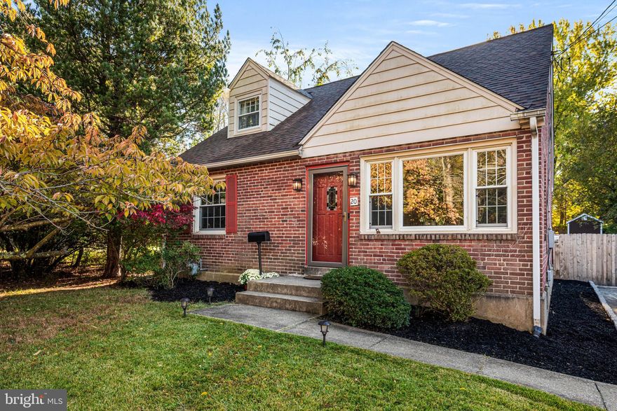 Welcome to 20 Yale Avenue, a beautifully maintained and thoughtfully updated 4-bedroom, 2-Bath Cape Cod nestled on nearly half an acre. Situated on a rare, park-like lot, this home offers a serene setting just across the street from lovely LIttle Crum Creek Park, and is convenient to Swarthmore’s vibrant downtown, including shops, dining, cafes and the Septa Regional Rail Station to Center City.  The Swarthmore College campus is just steps away and offers the beauty of Scott Arboretum and many fantastic cultural events.  Once inside you find a bright and welcoming floor plan with an updated Kitchen that opens seamlessly to the Dining Room, perfect for daily living and entertaining. The spacious first floor features two Bedrooms and a Full Bath,and upstairs, there are two additional generously sized Bedrooms and a second updated Bath. The finished Basement provides valuable bonus living space, ideal for a Family Room, Play Area, Fitness Space, or Media Room. Outside, you can enjoy your morning coffee or evening meals on the charming Screened Porch overlooking the expansive backyard–an outdoor oasis with room to garden, play, and relax. This home’s versatile layout, and valuable updates including a new roof (2025), new HVAC (2024), new shed, and incredible yard, combined with the ultra-walkable location, 20 Yale Ave offers convenience, character, and comfort in one exceptional home. Any and all offers due October 28th at Noon.