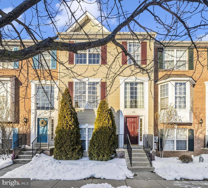 Exceptional 4BR/3.5BA Colonial-Style Townhome in Sought-After North Crossing
Welcome to this meticulously maintained, original-owner home, masterfully built by "Ausherman Homes". Offering 2,580 square feet of total finished living space across three levels, this home seamlessly combines traditional colonial charm with a modern, open-concept layout.
The main level is designed for effortless entertaining, featuring 9’+ ceilings and hardwood flooring throughout the expansive living and dining areas. The gourmet eat-in kitchen serves as the heart of the home, complete with a center island, ample cabinetry, and direct access through sliding doors to a private rear deck—perfect for alfresco dining.
Retreat to the upper level, where the spacious primary suite boasts high ceilings and a private en-suite bathroom. Two additional well-appointed bedrooms and a full hall bath provide plenty of space for family or guests. The fully finished walk-out lower level offers incredible versatility, featuring a large family/game room, a fourth bedroom, and a full third bathroom—ideal for a guest suite or home office.
Outdoor living is a breeze with a fully fenced backyard and patio. Residents of North Crossing enjoy premium community amenities, including an outdoor pool and playgrounds, all with a low monthly HOA fee. Ideally located within the Frederick County Public School district and just minutes from historic downtown Frederick, Fort Detrick, and major commuter routes including Rt-15 and I-270. Two assigned parking spaces included.