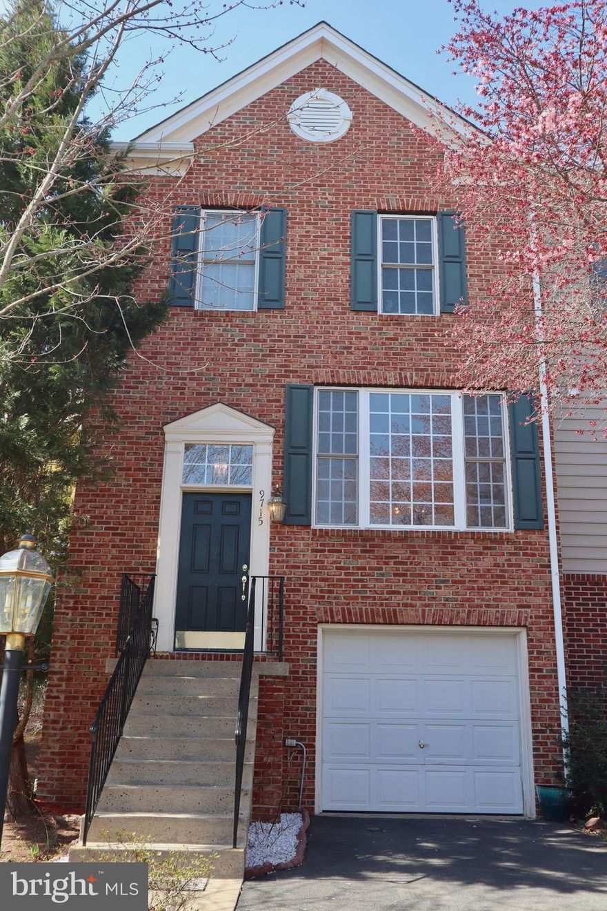 Beautiful and well maintained brick front, end unit townhome. Large windows allow tons of natural light throughout the home. The whole house has been recently painted, and new carpet has been installed in the upper and lower levels. Bump-outs on the main and lower levels. Three spacious bedrooms and two and a half bathrooms. Vaulted ceilings and skylight in primary bathroom. Home backs to woods. This lovely home is ready to invite you in!