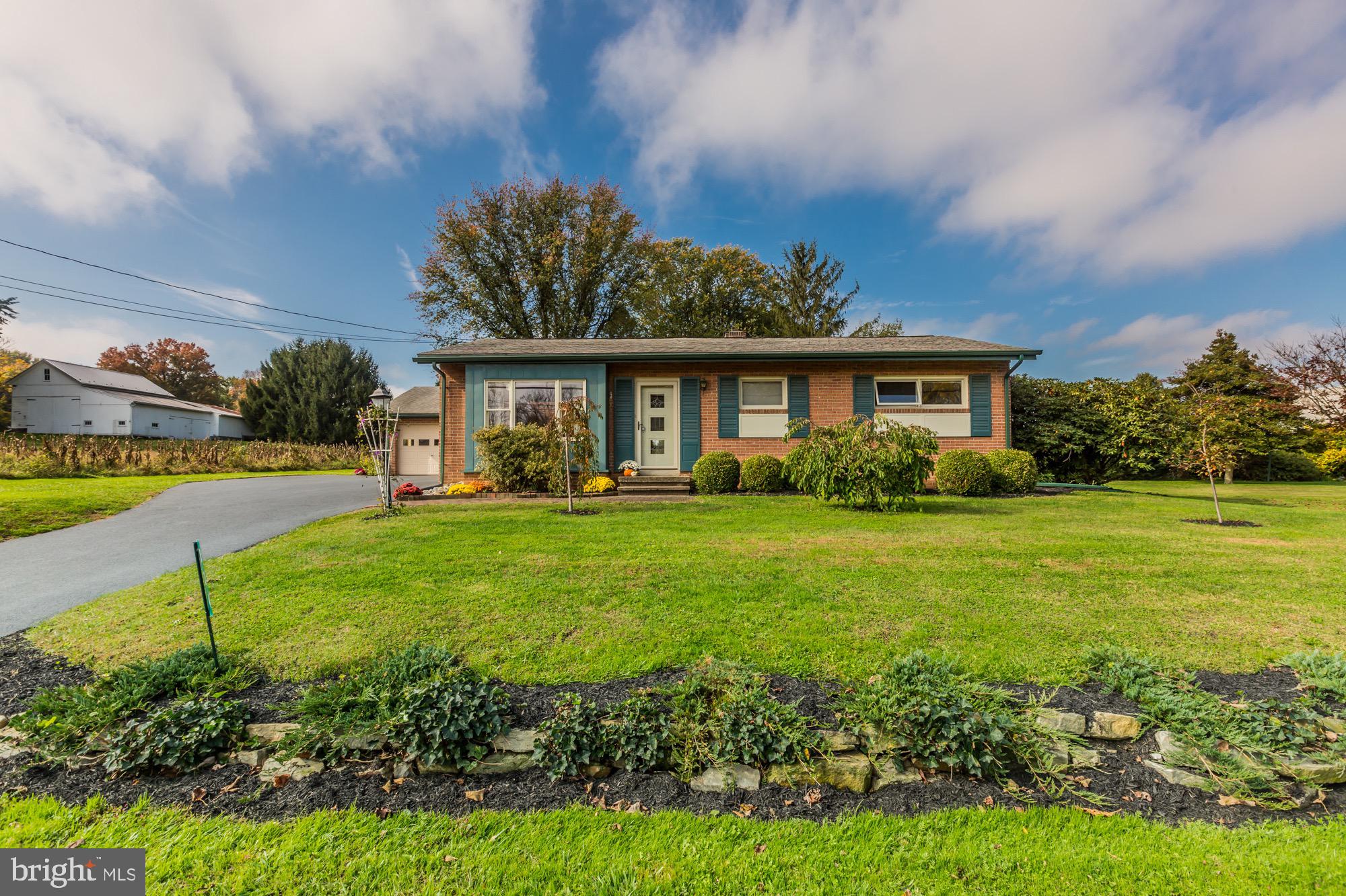 WELCOME HOME to this adorable Penn Manor rancher! Home is on a gorgeous half acre lot with a detached oversized 2 car garage. Walk in to a beautiful living room with vaulted ceilings and lots of natural sunlight. Home features 3 bedrooms, one bath and open floor plan. Schedule your showing today before its gone!