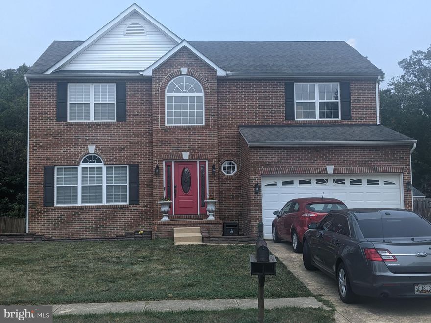 Brick Front 4 Bedroom, 3.5 Bath  Colonial. House in great condition. Hardwood floors and Luxury vinyl plank on main level. Finish basement . Deck and patio for outside entertaining and relaxing.