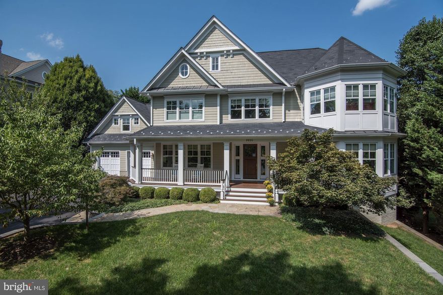 This is a home for a lifetime! Quintessential, classic Frank Bell construction w/10' high ceilings, wonderful, comfortable spaces, superb construction, exquisite finishing details w/thick moldings, tall doorways, bookcases w/shell detail, gleaming walnut flrs, a mahogany front porch, 5 fireplaces, a spectacular gourmet kitchen, a media room, screen porch & more!! Pool ready backyard! It's a dream!