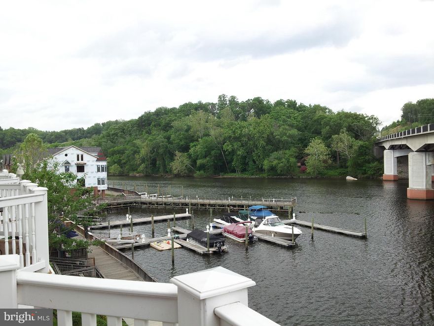 Waterfront Location! Historic Occoquan w/waterfront shops,boating, fine dining. Near 95, VRE. Walk out deck w/view of river & historic Occoquan. Light-filled "Old Town" living for less! 2 BDR 2 BA APT neutral decor, with washer/dryer, w/w carpet.