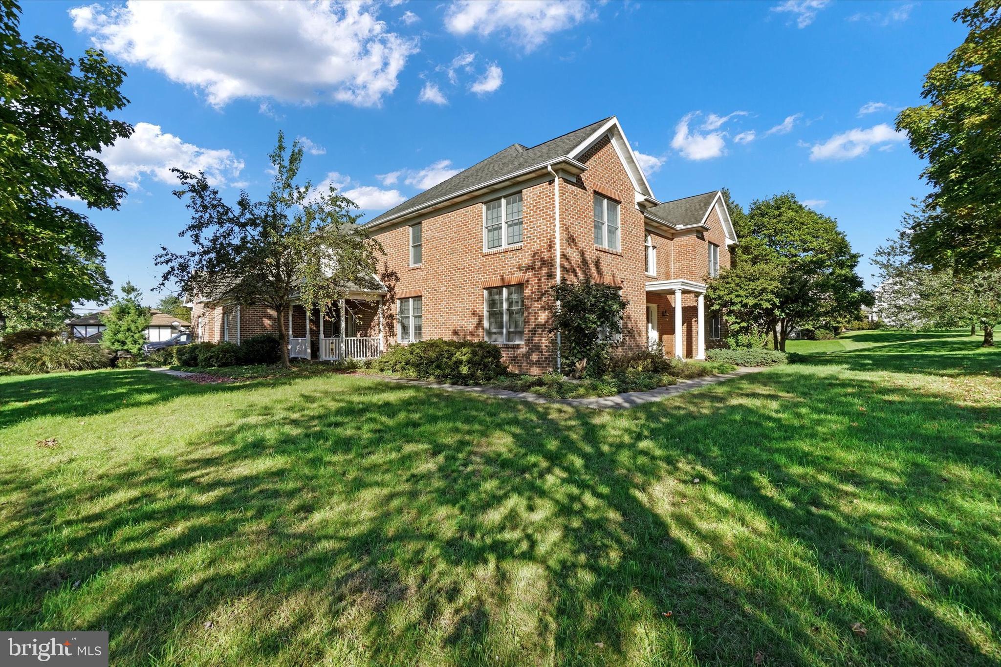 Take a look at this stately all brick colonial located in Hepplewhite Estates , within walking distance to the Outdoor Country Club. This home offers a well thought out floor plan that feels both spacious and airy, yet cozy and welcoming. The moment you walk thru the front door you enter into a grand two story foyer with hardwood flooring. The first floor also offers a formal dining room, a family room with a gas fireplace, a formal living room, a designated office space (or a 5th bedroom) a half bath as well as a large eat in kitchen. Lets talk about the kitchen...not only is it a HUGE open space, but it has a massive island, ample counter and cabinet space, as well as energy efficient stainless-steel appliances. The kitchen overlooks and is accessible to a beautiful outdoor space, making this a perfect home for entertaining! Lets head upstairs on a dual staircase that leads you to an open landing with beautiful Palladian windows. This space pours so much natural light and charm into this home. The second floor has a large Master Suite with vaulted ceilings, an oversized walk in closet, a large bathroom with a shower as well as a large soaking tub, and his and her sinks. There are 3 additional large bedrooms with either a private bath, or a Jack and Jill bathroom. You will also find a convenient second floor laundry room with a utility sink. Situated on a corner fenced in lot, this home has a patio, as well as an outdoor bar space and workshop. This property is also in close proximity to an abundance of shopping, restaurants and parks.
Showings begin November 1st - Do not wait to get yours scheduled, this one is going to go quickly!