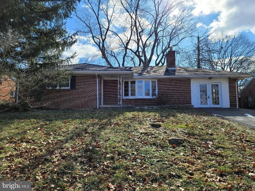 All brick rancher with updates throughout including open concept floor plan on main level! Cozy fireplace in in the living room and wood stove in located in the den off the kitchen. New kitchen, hardwood floors, fresh paint, new bathrooms, new roof and new HVAC are just some of the highlights. Fenced rear yard with huge detached garage and workshop with alley access. Lower level offers plenty of storage space as well as a new full bathroom. The rear deck is perfect for relaxing in the large back yard, entertaining and plenty of space for gardening and or for the kids to play. Convenient access to I-70 & I-81. Close to major employment centers and schools. This home is much larger than it looks! Email listing agent with any questions.