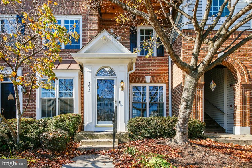 Light filled condo near Van Dorn Metro!  Perfectly sized with 2 bedrooms, 2 baths and an additional half bath on the main level.  The living and dining spaces are both well defined but seamless in flow. You'll have no issues furnishing as the layout is well thought out.  The kitchen features an eat-in area that sits beside the fireplace.  In addition to the living room you have a sunny sitting area with charming built in shelves!

This unit comes with a full sized washer and dryer.  The generous master bedroom includes a walk in closet and dual sink bathroom.  Across the hall, the second bedroom conveniently hosts it's own ensuite bath.  Condo amenities for this community include a pool and children's play area. Located right off of interstates 495 and 95.