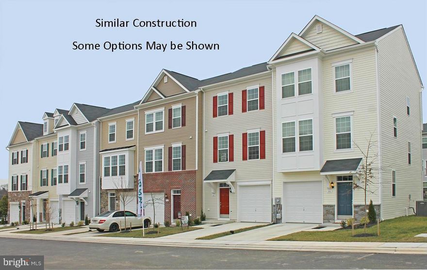 Dan Ryan Builders offers 3 level Yorktown II townhomes at Riverside Village off I81 minutes to MD line! This unit features a stylish kitchen with stainless appliances & upgrade cabinets with crown molding. Finished lower level rec room gives plenty of room to relax & spread out. Everyone wants a garage! 2x6 construction for energy savings, 9ft ceilings, 3rd floor laundry. Ask about closing costs!