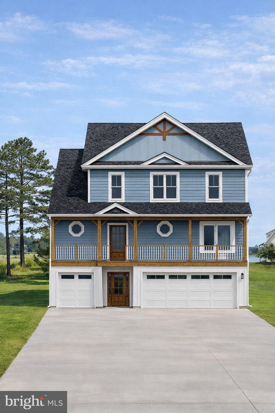 Build your coastal dream home in one of Lewes most desirable settings! Lot 14 on Brant Circle offers a prime opportunity to create a custom residence tailored to your lifestyle. This homesite is being marketed as a home/lot offering by Lockwood Design & Construction, featuring a thoughtfully designed coastal-style home that may be built as a spec home or fully customized to suit your vision.
Buyers may choose to build the featured design or work with the builder to create a completely custom home of their dreams. There is no builder tie-in, providing full flexibility for purchasers please see listing DESU2102314 which is the land listing making  this an excellent option for investors, future builders, or those planning to build at a later date.Conveniently located near Lewes beaches, downtown Lewes, shopping, dining, and coastal attractions, this property offers the perfect balance of location, flexibility, and potential. Whether you’re ready to build now or planning for the future, Lot 14 presents a rare opportunity to secure land in a sought-after coastal community.Lot only or home/lot package available. Renderings and plans are conceptual and subject to change.