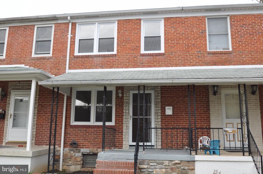 The newly renovated home has all of the amenities, Gleaming hardwood floors, Granite counter tops in kitchen, stainless steel appliances, ceramic tile floors is kitchen and bathrooms, enclosed porch at read of home leads to deck and off street parking.  Owner says bring all reasonable offers.  Some seller closing cost help is available!