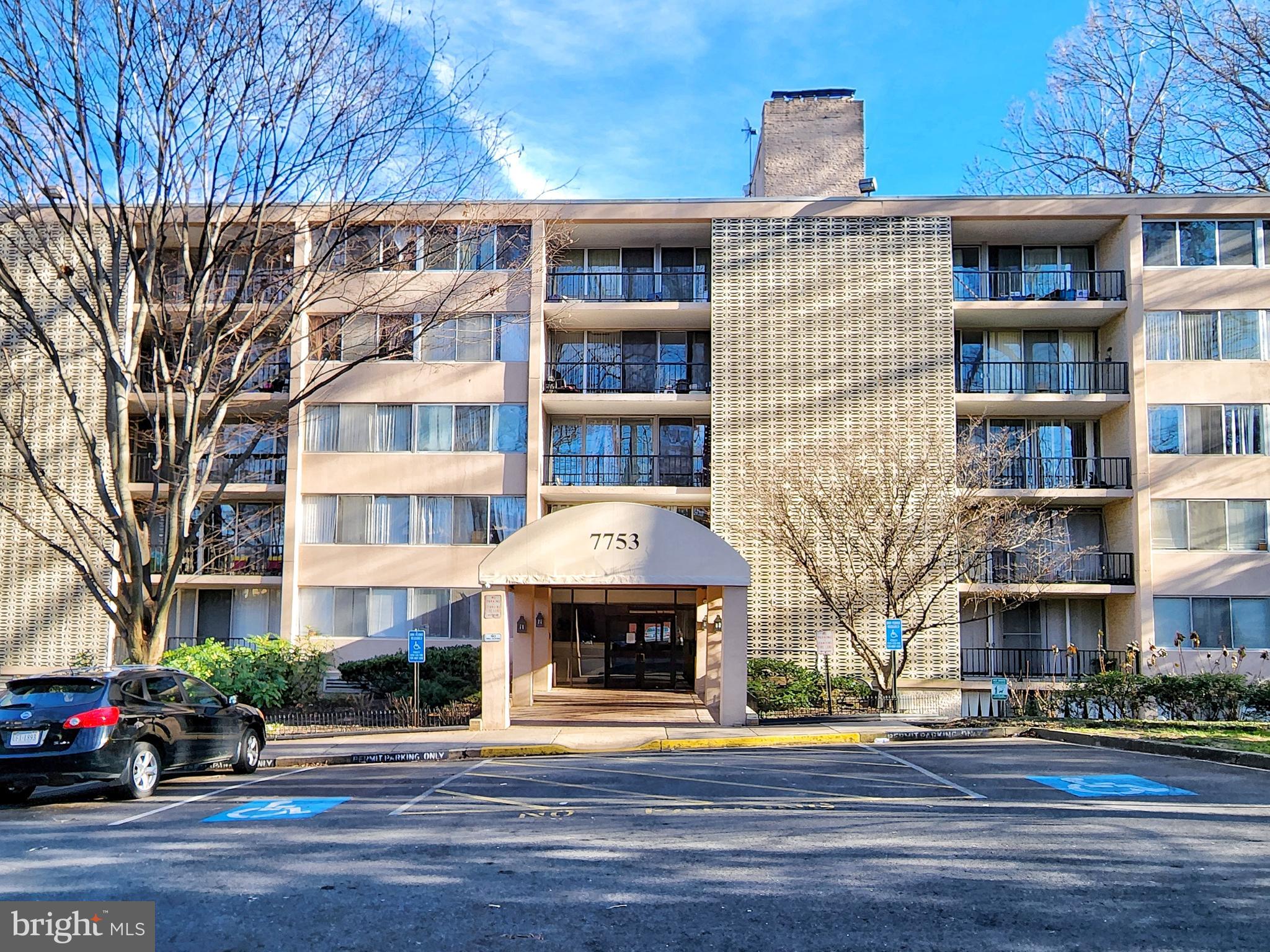 ** Heart of Annandale.  Inside of I-495 Beltway. ** Remodeled( Kitchen with cabinets, Granite Counter-tops and SS Appliances). ** Hardwood Floors. ** Newer Elevator &  Secured  Building. ** Tremendous View ! ** Large Balcony. ** Light and Bright.  ** Storage in the basement. ** Rent included all the utilities except electricity. ** One Residence Parking Permit & One Visitor Parking Permit. ** Easy access to I-495, I-395, I-95 & Main Roads. ** Close to Mart, Restaurant and Shoping Center and Park.