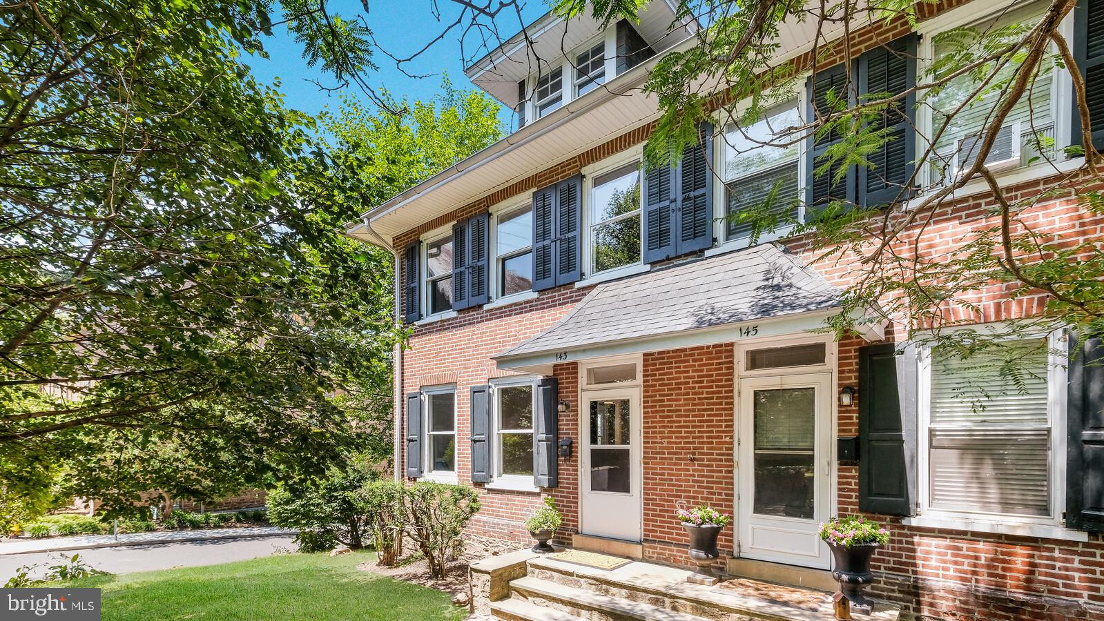 Ready for immediate occupancy. Welcome home to this fabulously updated twin with 3 bedrooms, upstairs bonus room and 1 full bathroom and within walking distance to the center of Doylestown Boro. There is so much charm and character throughout. The hardwood floors have been refinished on all 3 levels. The living room and dining room are separated by beautiful built-in columns with bookcases. You'll love the updated kitchen with white cabinets, granite countertops and stainless steel appliances. There is an entrance to the back covered deck from the kitchen. The 2nd floor offers 3 bedrooms (one of which is smaller and would make a great nursery, office or walk-in closet) and a full bathroom completes the 2nd floor. There is a 3rd floor bedroom too. Enjoy the backyard from the covered deck out back! The laundry with washer, dryer and laundry sink is located in the basement. Get ready to take advantage of all that Doylestown Boro has to offer! No pets allowed, no exceptions.