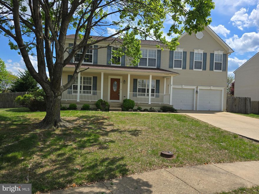 This  Colonial-style home for lease boasts 3,136 sq. ft. of well-maintained space, featuring 4 spacious bedrooms and 2.5 bathrooms. The interior is a  blend of ceramic tile, hardwood, and laminate plank flooring and new carpet in 3 bedrooms. The heart of the home is the open floor plan,  connecting the family room and kitchen. Enjoy cooking in the eat-in kitchen, complete with an island. Relax in the soaking tub in the primary bathroom, with large walk-in closets This property also includes  laundry room including washer and dryer. The attached front-entry garage accommodates two vehicles.   Easy access to I 95 from RT 17 or Stafford Airport exit . No pets please.  Make applications online for each person over 18 after viewing the property. No more than 2 incomes to qualify at 3 times monthly rent or $ 9600 per month+. Security deposit in certified funds at time of rent approval.