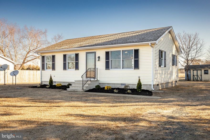 ** Multiple offers have been received, requesting best and final offers to be in by Tuesday 3/4 by 5 pm. ** 

This 2-bedroom, 1-bathroom home in Mardela Springs sits on over half an acre and backs to open farmland for a private, rural setting. The interior has been freshly painted, creating a clean, move-in-ready space.

The home features a functional layout with a comfortable living area, a well-equipped kitchen, and 2 bedrooms. Outside, the large yard offers plenty of space for gardening, outdoor activities, or relaxing while overlooking the fields. The large storage shed has a brand new roof. 

Located on Taylors Trail, this property provides a peaceful retreat while remaining convenient to Rt. 50 and the Town of Mardela Springs. Schedule your showing today!