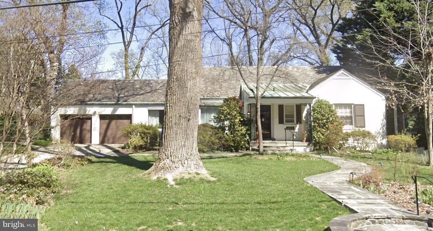 Spacious 4 bed/3 bath home in coveted Lorcom Grove, on large lot surrounded by mature trees and plantings.  Full basement and attached garage.  Large rear addition with soaring cathedral ceilings open to back deck.  Home needs a little bit of polish to make it shine.