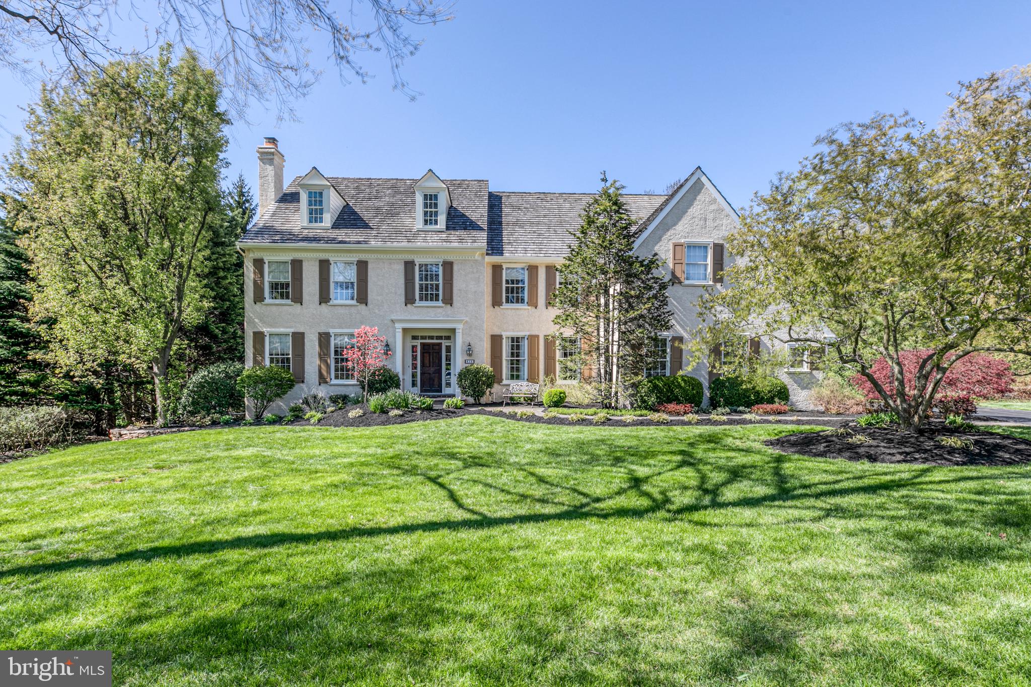 Beautiful 5 bedroom, 4.1 bath residence, made for today s family! Resting in a premier neighborhood in Bryn Mawr, this lovely home is extremely spacious and designed for entertaining, yet cozy and intimate for family living. Enjoy 2 stories of gracious living space, a finished walk-out lower level, large front lawn and generous flat backyard that s perfect for children and pets. Nestled away from the traffic on a quiet cul-de-sac, kids can safely ride their bikes and partake in outdoor activities. A peaceful outdoor deck overlooks the expansive yard and lovely treetops lining the property, ideal for relaxing outdoors and hosting friends and family. The inside features expansive communal areas for gathering and entertaining. The fabulous kitchen and family room area, connected through a wonderful open floor plan, is the heart of the home. Cook your favorite meals on a state-of-the-art Wolf stovetop, have drinks and appetizers at the stunning kitchen island, sit out on the deck for a barbecue, serve the kids quick meals in the breakfast room, and warm up by the fire in the family room while watching your favorite shows. Unwind in the well-proportioned bedrooms situated on the upper level of the house featuring abundant closet space for your belongings. Storage is extensive throughout the home, with large closets and cabinetry in the 2nd floor laundry room, 2 big storage rooms in the finished basement, and full built in cabinetry in the oversized attached 3-car garage. Other highlights include a new master bathroom with a beautiful shower, a new generator, a new roof, new HVAC whole-house zoning system, and wide side driveway for extra vehicles. You ll know you ve found your family home' the first time you see this elegant gem in the exclusive neighborhood of Portledge Drive, nestled in the highly-ranked Radnor Public School District. This home affords an air of privacy yet close proximity to all that the Main Line has to offer!