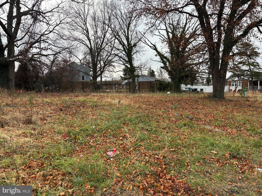 Unlock the possibilities at 5501 Walker Mill Road!  This prime corner lot in Capitol Heights is the perfect canvas for your next new-build home. Tucked inside a well-established community, this parcel offers an excellent opportunity for a custom residence or investment property. With convenient access to shopping, parks, commuter routes, and everyday essentials, the location checks all the boxes.

Whether you're a builder looking for your next project or a future homeowner ready to bring your vision to life, this lot delivers value and versatility. Secure your footprint in this thriving neighborhood and make your plans a reality!