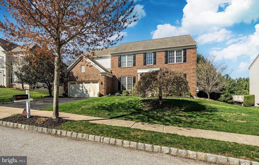 Welcome to 112 Magnolia Drive – a beautifully upgraded and meticulously maintained 5-bedroom, 3.5-bathroom single-family home in the highly sought-after Eagle Hunt community of Chester Springs. Nestled within the award-winning Downingtown School District, this stunning residence offers over 3,600 square feet of thoughtfully designed living space where comfort meets elegance. From the moment you enter, you’ll be captivated by the soaring vaulted foyer, drenched in natural sunlight and framed by gleaming hardwood floors and neutral paint throughout. To the right, a versatile flex room is ideal for a home office or study, while to the left, the formal dining room showcases floor-to-ceiling windows, chair rail molding, wainscoting, and a stylish light fixture—perfect for hosting memorable dinners. The heart of the home is the expansive kitchen, a chef’s dream featuring recessed lighting, a wall-mounted double oven, a gas cooktop island with bar seating, and a built-in desk area for added functionality. Adjacent is a bright breakfast area surrounded by windows that overlook your backyard oasis. The family room is an inviting retreat with vaulted ceilings, a cozy fireplace, and oversized windows that flood the space with natural light. A bonus room on the main level offers endless possibilities—whether it’s a formal living space, playroom, or hobby room. A half bath and convenient laundry room complete the main level. Upstairs, the spacious primary suite feels like a true getaway, boasting a luxurious ensuite bathroom with dual vanities, a glass-enclosed shower, and a soaking tub. The dream-worthy custom closet includes built-in organization and a laundry chute straight to the laundry room! The second custom built-ins in the main bedroom include a multi drawer jewelry showcase for safety and ease of access. Three additional bedrooms and full hall bath complete the second level, offering comfort for family or guests. The finished basement is an entertainer’s dream, with a home theater with 3D projector, pool table, gym, and more.  A full bathroom and fifth bedroom offer the perfect setup for overnight guests or extended stays. The oversized garage is heated, complete with an upgraded double-insulated garage door—ideal for year-round use. The garage has been equipped with custom cabinetry and flooring.  Step outside into your private paradise where a touch of the beach awaits in Chester Springs. Enjoy summer days lounging by the private inground pool listening to your waterfall, soaking in the jacuzzi, or entertaining around the custom paver patio and outdoor kitchen. Your very own private beach area is waiting for you to put your feet in the sand, making this backyard truly one-of-a-kind! Ideally located close to premier shopping, dining, and major roadways, 112 Magnolia Drive combines peaceful neighborhood living with convenient access to all the modern amenities you need. This is more than a home—it’s a lifestyle! Don’t miss your chance to make it yours!