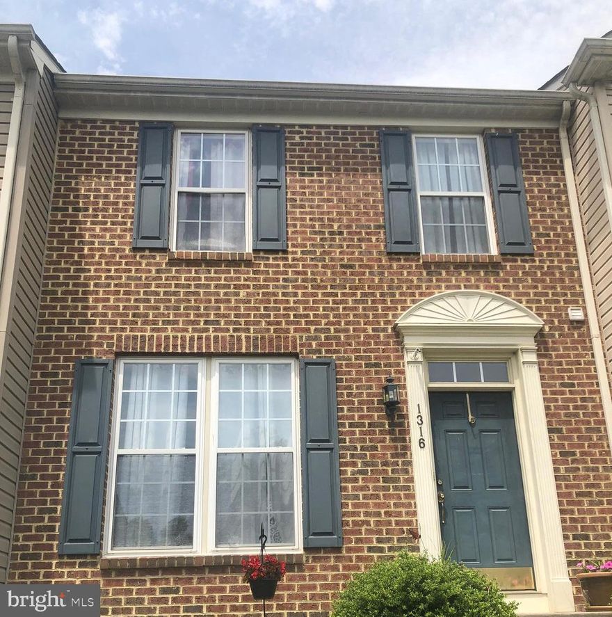 Wonderful, light-filled, brick front townhome with 3 finished levels & open floor plan. Large kitchen w pantry which opens to dining space. Master bedroom with full bath and walk-in closet. Oversized family room in fully finished basement. Updated sliding glass doors (with blinds inside) Brand new Trane HVAC, Rough-in for bath in the basement,  new water heater, a natural gas line behind kitchen stove to easily change current  electric stove (if preferred) - - - 2 car, off street parking pad. Lots and Lots of square footage! Close to I95, Route 40 and Marc Train. Enjoy the cozy feel of the hometown of Havre de Grace yet so close to Baltimore and Philadelphia.