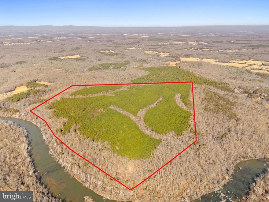 An exceptional opportunity to acquire 191.5 wooded acres ideally situated between Warrenton and Fredericksburg, held by the same ownership for generations. This expansive tract offers a rare combination of privacy, natural beauty, and investment potential, featuring marketable timber and no Conservation Easement, providing maximum flexibility for future use.
The property enjoys access to the scenic Rappahannock River and is further enhanced by parkland bordering two sides, creating a serene setting with long-term protection of surrounding views. A county subdivision letter is on file, and supporting documentation includes a timber survey, aerial imagery, and plat. Professional aerial photography and drone video are forthcoming.
An outstanding offering for recreational use, conservation-minded ownership, or strategic land investment. Property to convey by Special Warranty Deed.