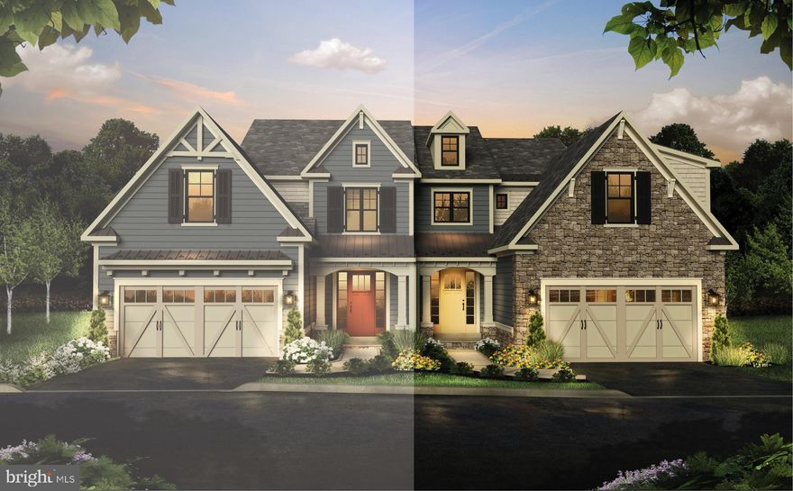 Introducing Mattison Estate. With luxury details throughout, your new home will provide everything you need. The Goldenberg Group and Guidi Homes present a masterfully-planned luxury community in the heart of Upper Dublin Township, within walking distance to Ambler borough, nestled on the beautiful grounds of the legendary Lindenwold Estate. This community will feature both Carriage Homes and Villas elegantly designed to preserve and complement the historic elegance of the Estate while showcasing superior modern architecture and custom design. The 2,909 square foot Windsor is perfect for the modern-day Gatsby looking to entertain. The impressive  foyer flows seamlessly into the open concept hospitality spaces. The family room, with vaulted ceiling, dining room, deck, and gourmet kitchen are all perfect spaces for mingling with guests. The first-floor owner's suite features two large walk-in closets and a private full bath conveniently located just around the corner from the laundry and the 2-car garage. At the top of the staircase, a loft/study space overlooks the foyer and the family room; the perfect platform for the grandest toasts. Just above the owner s suite, enjoy two additional bedrooms with walk-in closets sharing a full bath. The photos and tour displayed are to show the finishes and features of this model.