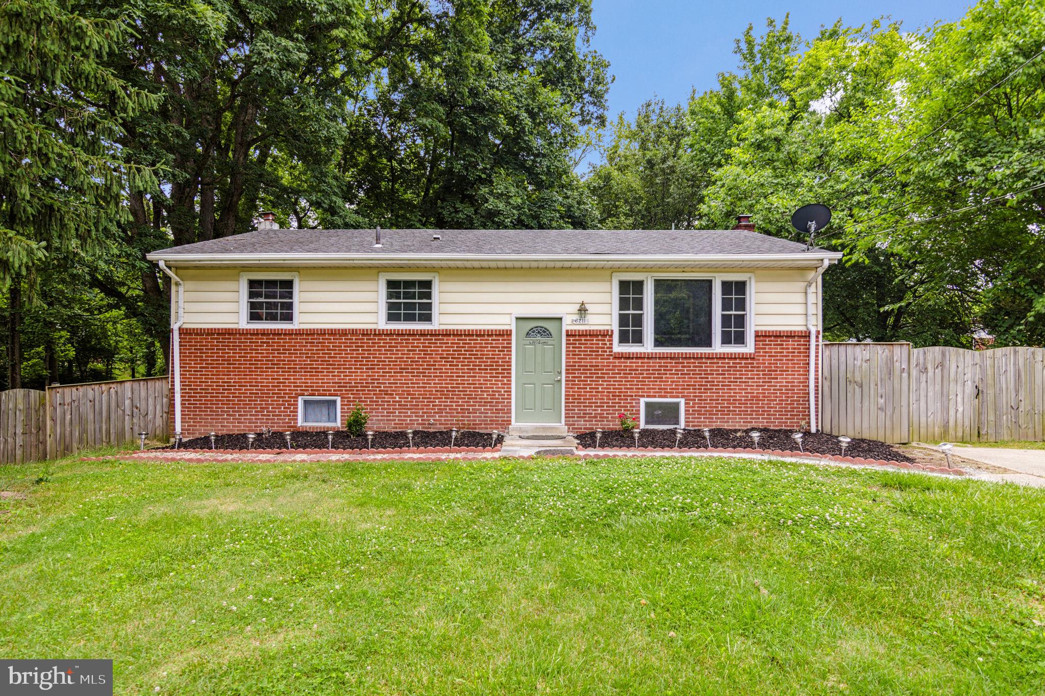 Welcome to 6211 Wolverton Ln! This charming two-level home features 4 bedrooms, 2 full bathrooms, and a basement with a cozy living room, kitchenette, and one versatile rooms perfect for storage or guest accommodations.
The home shows beautifully and is clean throughout. While the bathrooms and some areas could benefit from modern updates, this provides a great opportunity to add your personal touch. The spacious backyard is perfect for outdoor activities and relaxation.
Located just minutes from I-495, this home offers convenience and potential in a desirable area. Schedule your visit today!