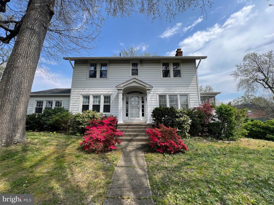 One of the most special properties in Alexandria! This home sits on a high spot that actually has views of DC and the surrounding area. It is situated on a large lot with tons of gorgeous mature landscaping! Two Sheds offer great storage. Ample off street parking. Generous Room sizes. Nice easy floor plan. Hardwood flooring. Fireplace.  Nice Patio. Large windows for terrific natural light. It's a rare find. Come live in a piece of Alexandria history! This gem is sure to please!