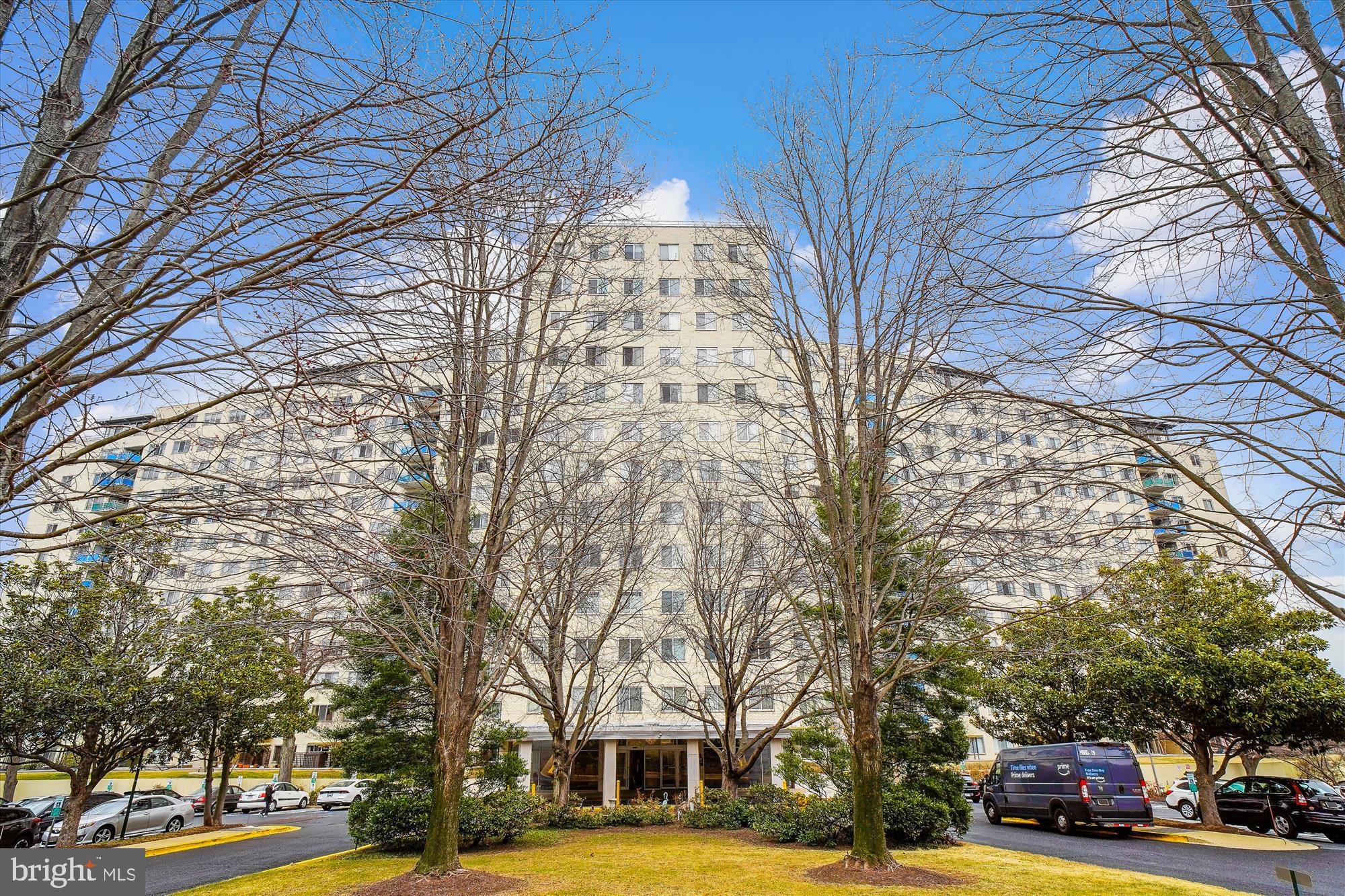 Grosvenor Park Condos, Fantastic location just off the beltway and less than a half mile for the METRO. This unit is freshly painted throughout with New carpet recently installed. The natural light that emanates through the through the picture windows makes the place feel incredibly spaces. All Utilities Included. This building features a 24 hour front desk, fitness room, large laundry and bicycle storage. Application Fee is $50/person.
