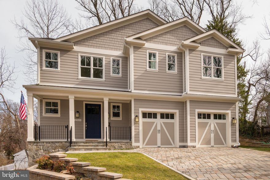 Nestled on 1/4 acre Lee  Heights lot, light filled  new home by A&N Builders w/quality & style  High-end kitchen, wood floors 2 levels, moldings. Upstairs  4 BRs 4 baths, laundry, office area.  Main level den w/full bath, kitchen flows into FR open to private yard w/tree views, big DR, w-in pantry Walkout daylight LL rec room, BR, bath, storage,  Superb!Taylor Williamsburg Yorktown