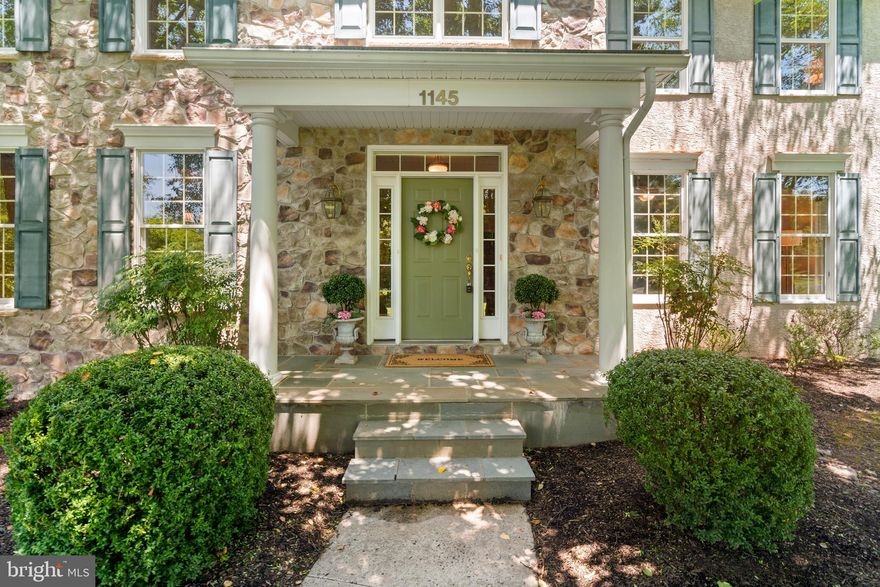 **MAJOR PRICE IMPROVEMENT** Step into timeless elegance with this beautifully updated 3-story Colonial nestled on over 2 acres of lush, private land. From the grand 2-story foyer to the sun-drenched living spaces, every inch of this home has been thoughtfully designed. The formal living room sets the tone with a cozy fireplace, crown molding, and gleaming hardwood floors, while the formal dining room boasts a tray ceiling and classic details. The brand new 2025 chef's kitchen is a dream—granite countertops, tile backsplash, walk-in pantry, and a large center island open seamlessly to a dramatic 2-story family room with a floor-to-ceiling stone fireplace. A private office with French doors and a mudroom with built-in storage and laundry round out the first floor.

Upstairs, you'll find four generously sized bedrooms, including a luxurious primary suite with a sitting area, walk-in closet, and spa-like bath featuring dual vanities, a Jacuzzi tub, separate shower, and skylight. A spacious bedroom suite with its own sitting room and full bath is perfect for guests or multigenerational living. The finished third-floor attic offers a private au pair or guest suite with a full bath and storage. The fully finished walk-out basement includes a large family room, full bath, and oversized storage areas—perfect for entertaining or relaxing. The 3-car garage, extended driveway, and parking for 15+ vehicles make hosting a breeze.

Located just minutes from Route 202, PA Turnpike, and Septa Regional Rail, commuting is easy. Enjoy nearby parks like Wentz Run and Wissahickon Trail, top-rated restaurants, fitness studios, golf clubs, Whole Foods, and Blue Bell’s local gems—all within 10 minutes. This is privacy, space, and convenience wrapped in one exceptional home.