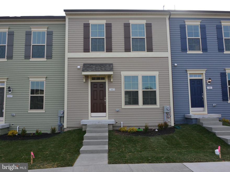 Lovely 2 year old townhome in the popular Tuscarora Creek Community.  Enjoy the open common area view from your front windows.  Gorgeous 4 bedroom & 3-1/2 bath home has an added 4' extension in the kitchen and primary bedroom.  The large kitchen w/island, granite, SS appliances & gas range has room for a large table & space for entertaining.  Luxury Vinyl Plank flooring on main level and the basement foyer.  4th bedroom w/ full bath in lower level could also be an office, game room, or extra family room...whatever you need.  Large 2 car garage with driveway.  Come see it today so you can enjoy this beautiful home and community!  All occupants 18 and older must complete an application and pay $55 application fee.