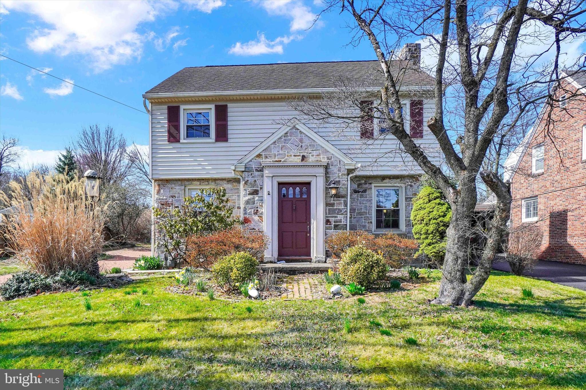 Welcome home to this adorable 3 bed, 1.5 bath Colonial home. As you enter, you are welcomed with stunning original hardwood floors throughout the first level. The large family room features a beautiful stone fireplace making it very cozy. Adjacent to the living room is a large dining room with upgraded lighting. As you continue, you enter the kitchen and are greeted with tile flooring, upgraded lighting, and lots of opportunity! Just off the kitchen, you have a half bathroom. As you climb the stairs to the second level, you are greeted with more original hardwood floors and three large bedrooms each with ceiling fans and lots of natural light. Plenty of room for both bedrooms and home office space. The attic is a walk-up and provides extra storage. Finishing the second level is a full bathroom. The basement is partially finished and open to many possibilities. There is a large yard behind the home to enjoy a BBQ, sip your coffee, or make it your peaceful oasis. The landscaped yard and path lead to a tranquil fish pond, many flower beds, and an outdoor fireplace. There is an attached one car garage for storage and plenty of parking as well as a brick driveway. The windows have been replaced and the home has energy efficient natural gas hot water heat. Centrally located, this home is also convenient to all major routes for an easy commute, close to restaurants, shopping and more! Situated in the sought after Central York School District. Make this your forever home or consider investing, the possibilities are endless! Don't miss this home, it won't last long!