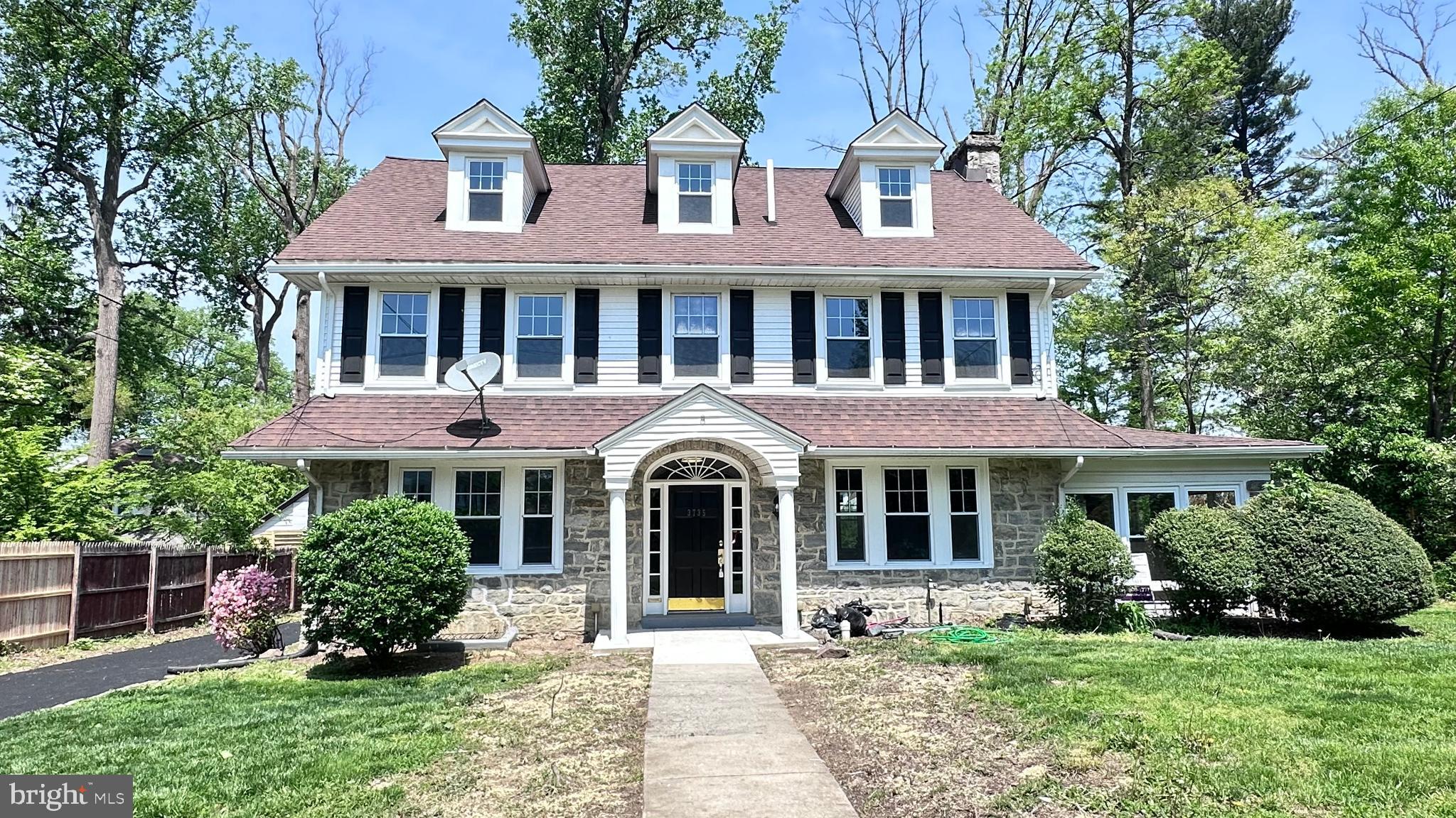 New Price! Renovated Historic Charm Meets Modern Space !!! Welcome to 3735 Woodland Ave, Drexel Hill, PA 19026 – A Beautifully Renovated 6-Bedroom, 3.5-Bath Single Family Home!
This charming and spacious home has just been tastefully remodeled and is move-in ready! Step through the front door into a bright and inviting living room featuring a cozy fireplace and recessed lighting. Adjacent is a formal dining room perfect for hosting gatherings, and a large sunroom where you can sip your morning coffee while enjoying views of the lush backyard. The modern kitchen is fully equipped with stainless steel appliances, granite countertops, and plenty of cabinet space, plus a convenient side door that leads directly to the backyard. A powder room is tucked away on the main floor for guests.
Upstairs on the second floor, you'll find 4 generously sized bedrooms and an updated hallway bathroom. The primary suite includes its own private full bath.
The third floor offers a versatile bonus space—ideal as a family room, home office, or guest suite—complete with its own full bath. Additional highlights include newly installed mini-split AC system (save energy, save money) , and new asphalt driveway, house pass sewer lateral inspection.
Step out back to a patio that overlooks a large backyard—perfect for summer barbecues, playtime, or simply relaxing outdoors. This home truly has it all: space, style, comfort, and location!  The proximity to Center City and train stations, is ideal for any commuters. (some photos are digitally staged for your view)
Don’t miss the opportunity to make this beautifully updated home yours—schedule your showing today!